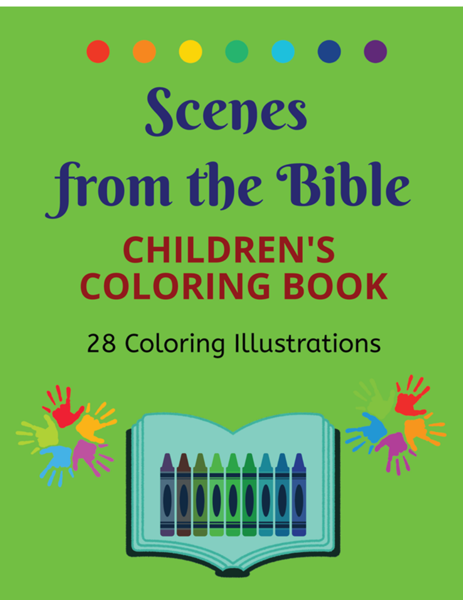 Scenes from the Bible Children's Coloring Book (Paperback)