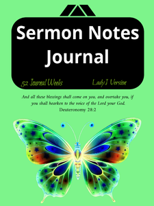 Sermon Notes Journal