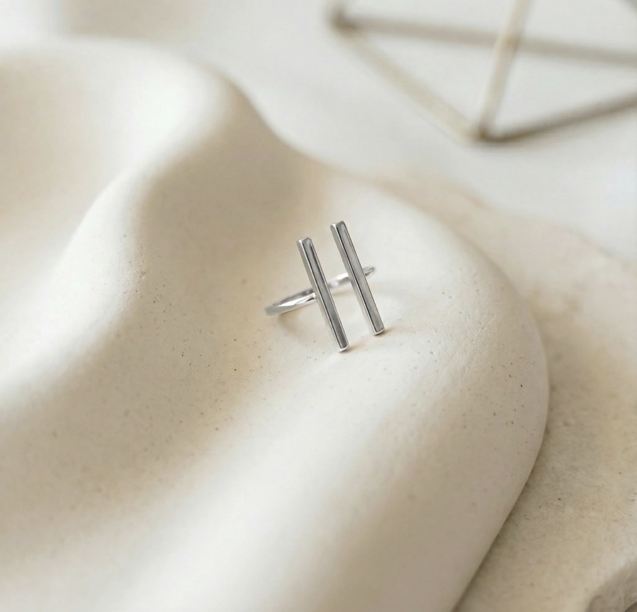 Anel Minimalista Prata