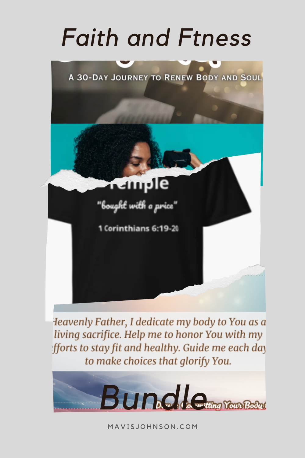 Strength & Spirit: A 30-Day Faith & Fitness Bundle