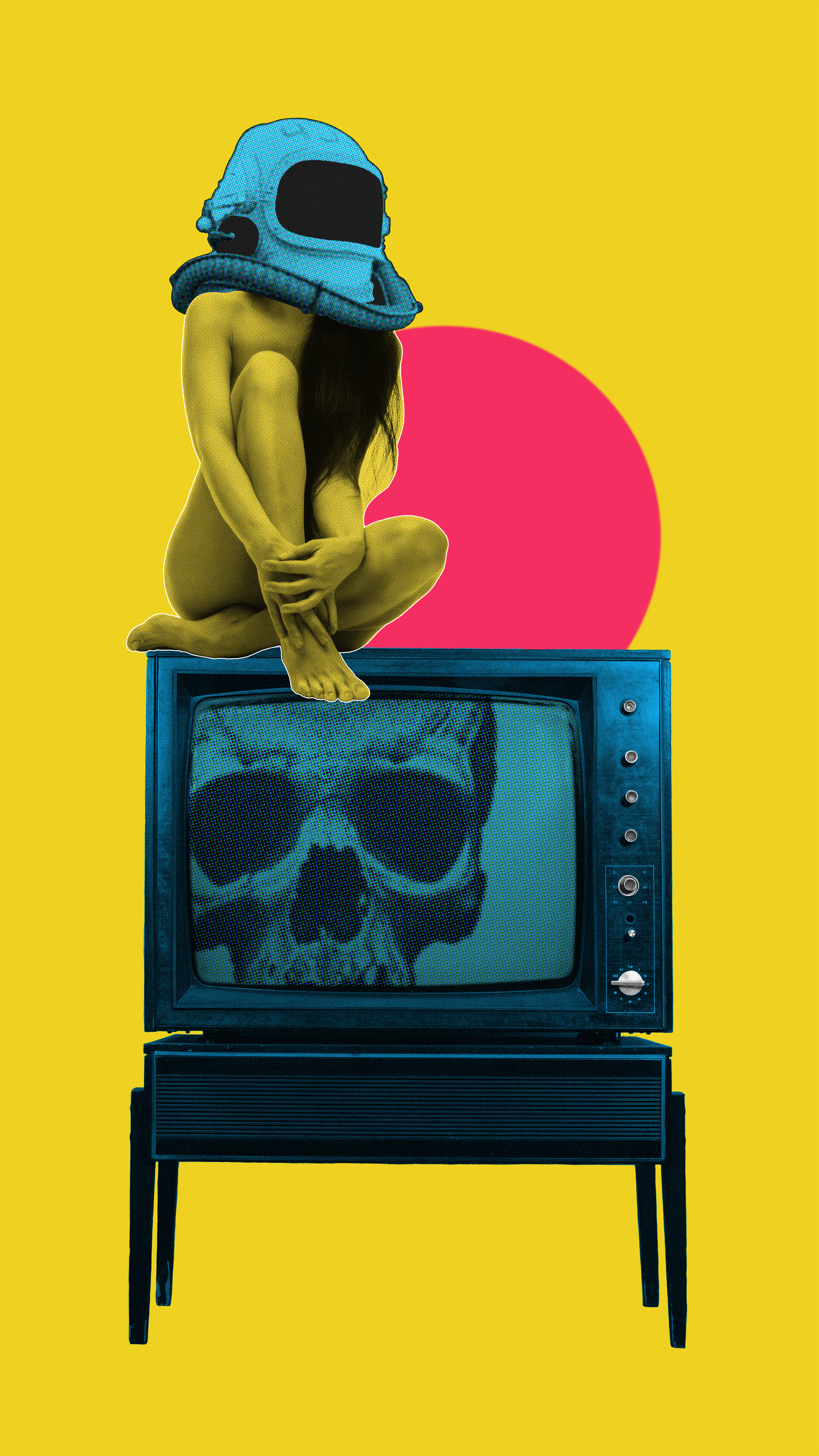 Girl on TV
