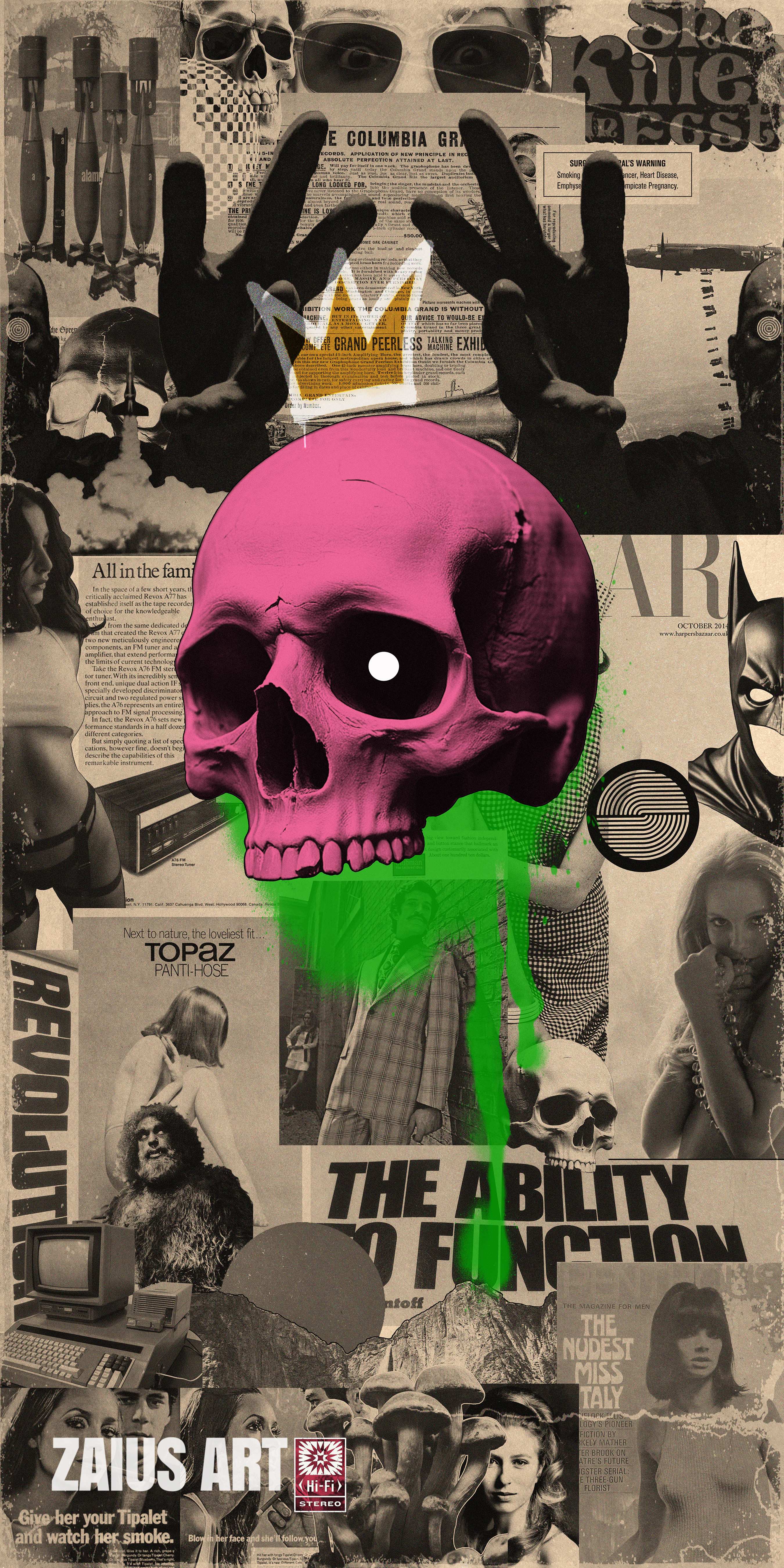 Skull Collage