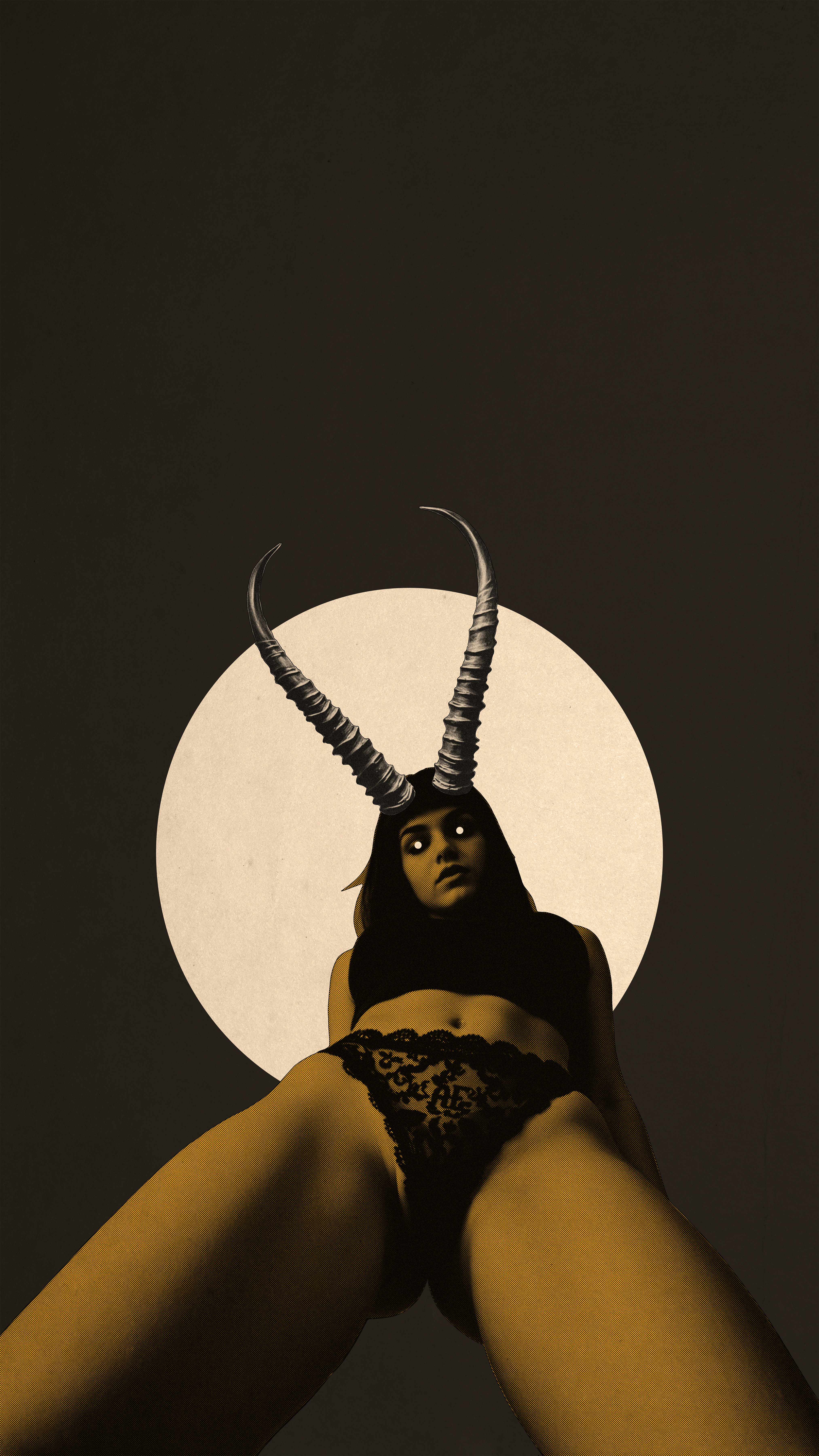 Girl with Horns