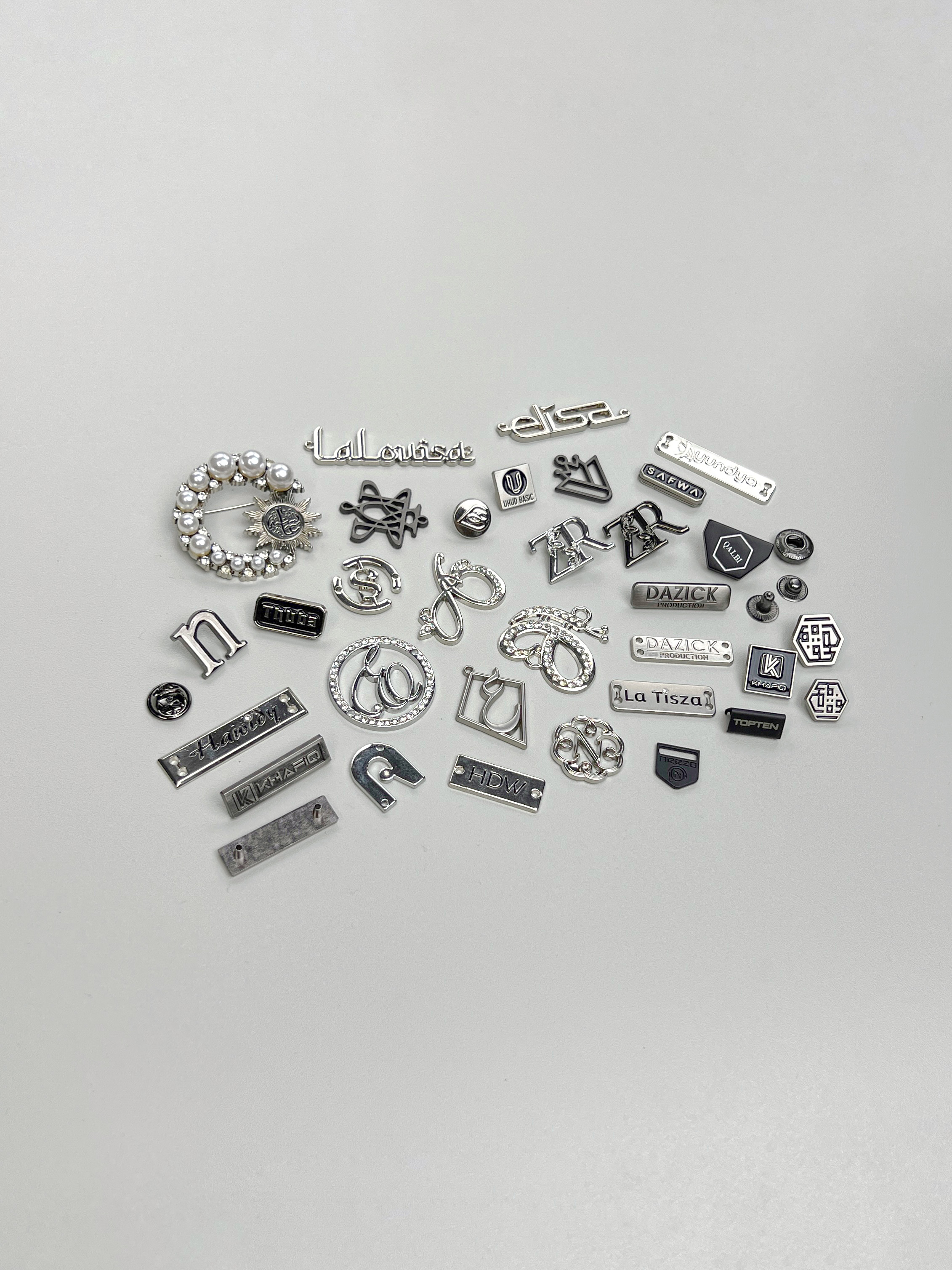 Plat Zinc Alloy Custom