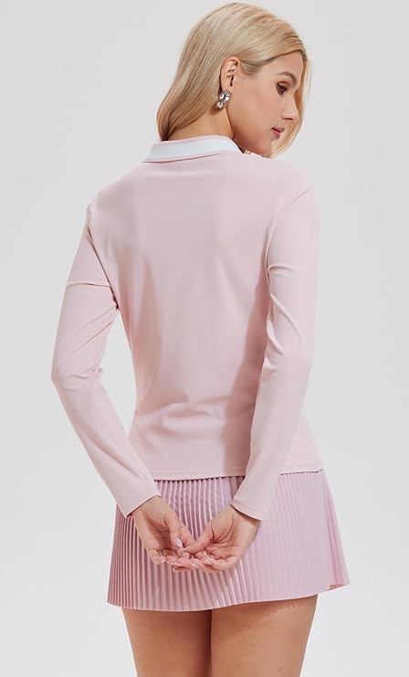 AFZ Women Tennis Skirt Set High Waisted 2 Piece Golf Dresses Outfits Tennis Top Matching Pleated Pickleball Skirt