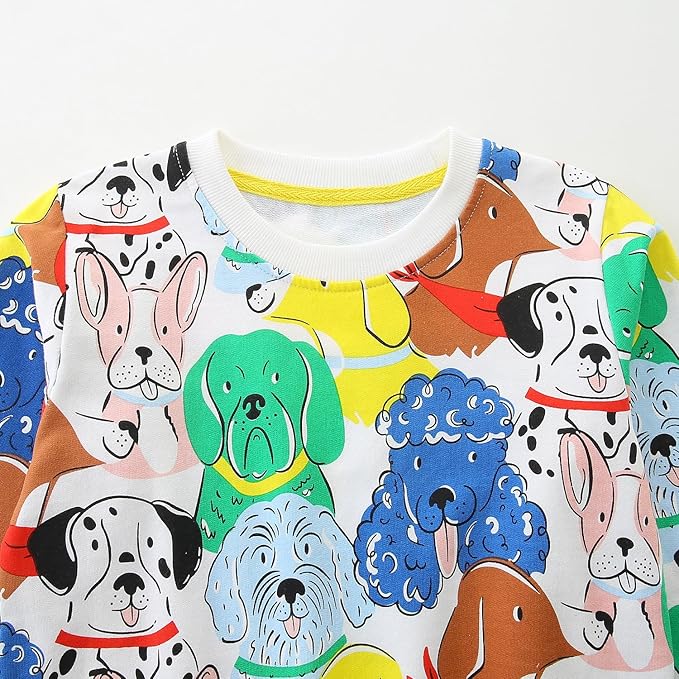 Bumeex Toddler Girl Sweatshirt Clothes Outfit,Cotton Crewneck Christmas Clothing