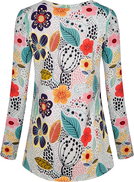 Kimmery Workout Tops for Women Long Sleeve Shirts for Women Quick Dry Line Decor Yoga Tops Sizes S-3XL