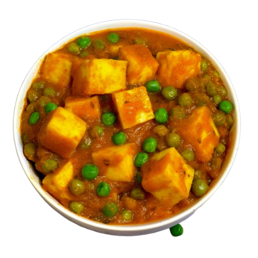 Matar Paneer ( แกงเต้าหู้นมกับถั่วลันเตา )