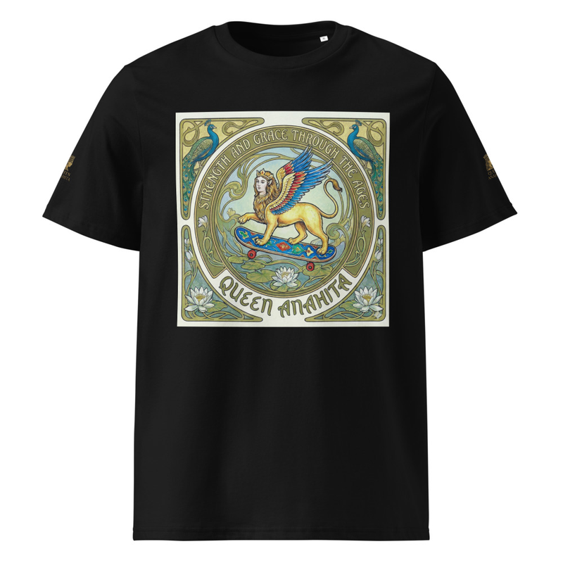 Unisex organic ribbed neck t-shirt