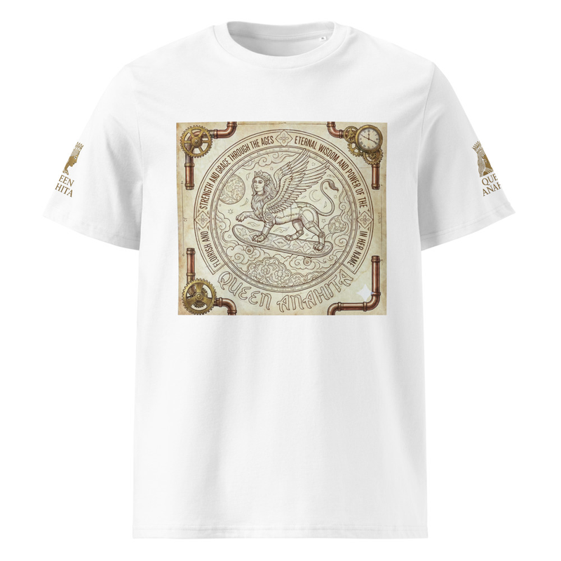 Unisex organic ribbed neck t-shirt