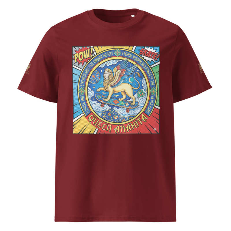 Unisex organic ribbed neck t-shirt