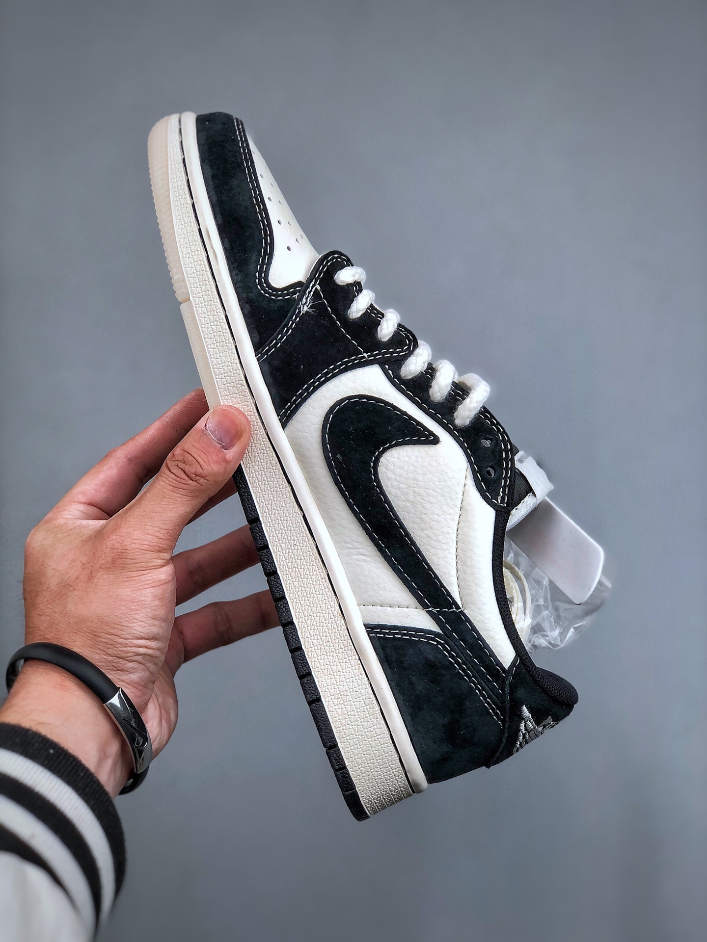 Nike Jordan One Low Black White Bearbrick