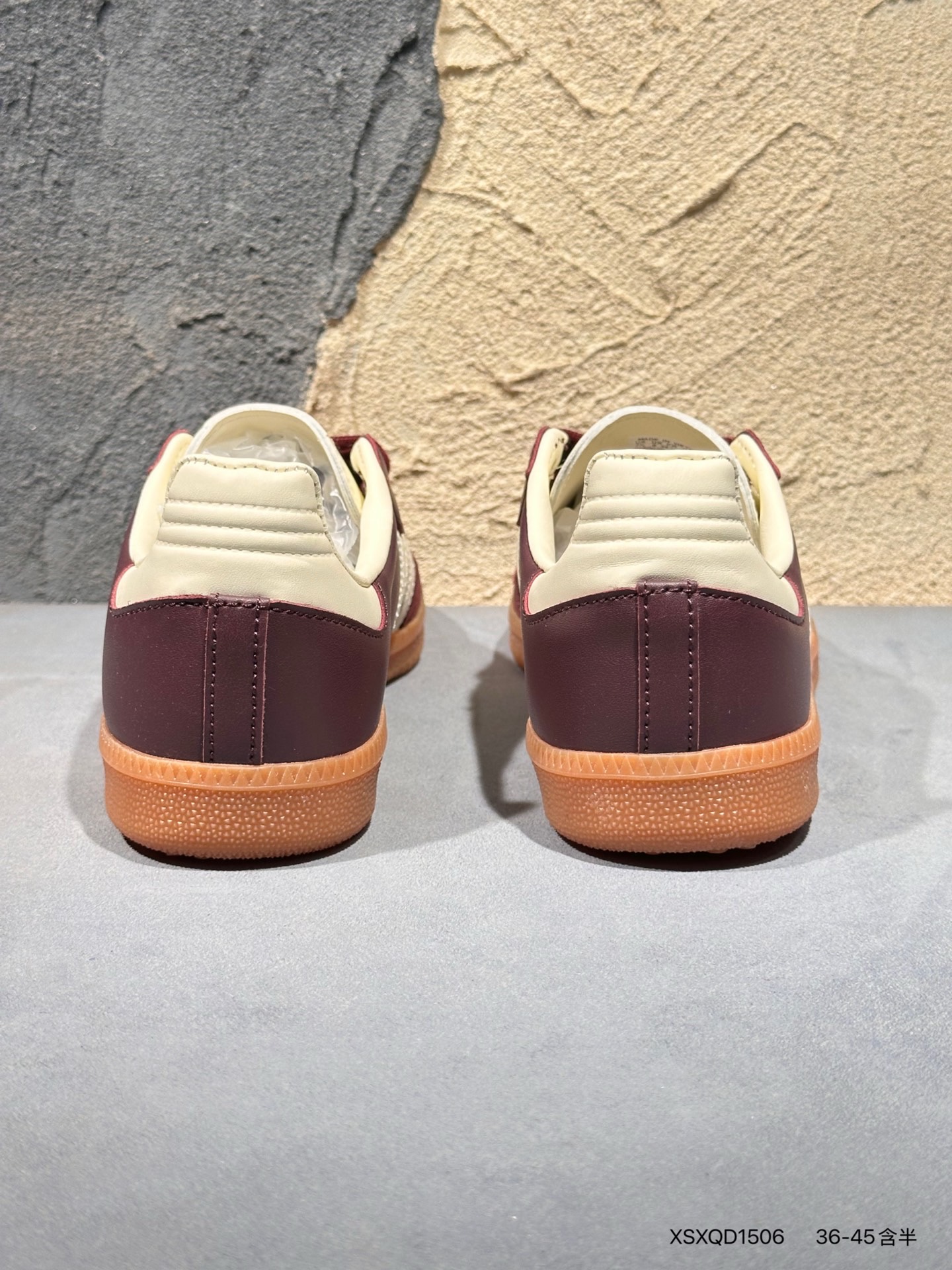 Adidas Samba Maroon Cream