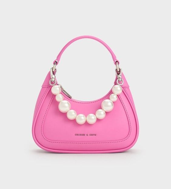 Pearl Handle Handbag 