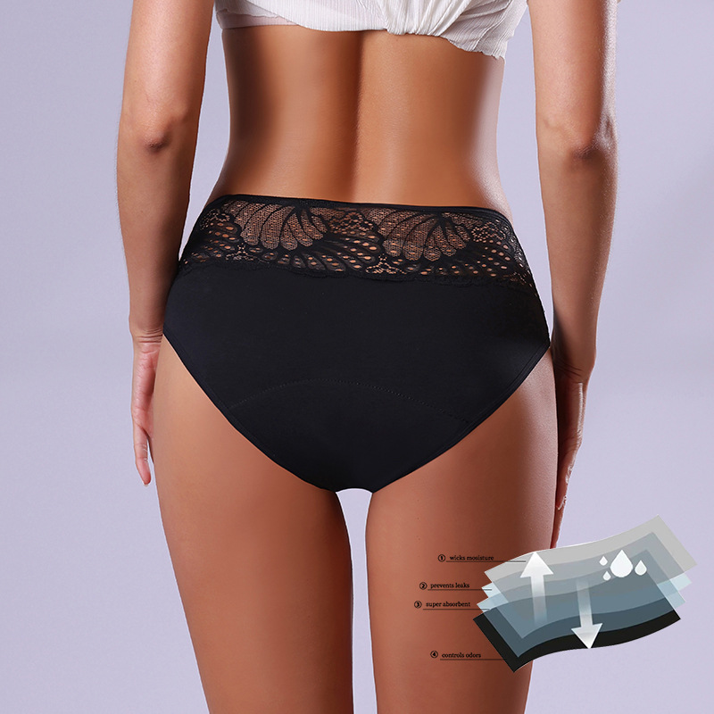 1 Culotte anti fuites-menstruelle noir 19€