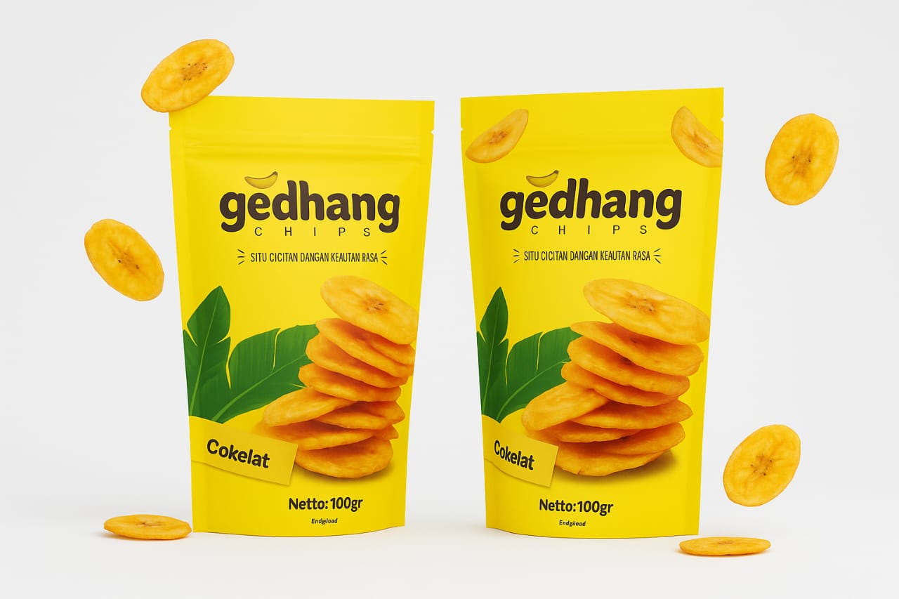 Gedhang Chips Cokelat