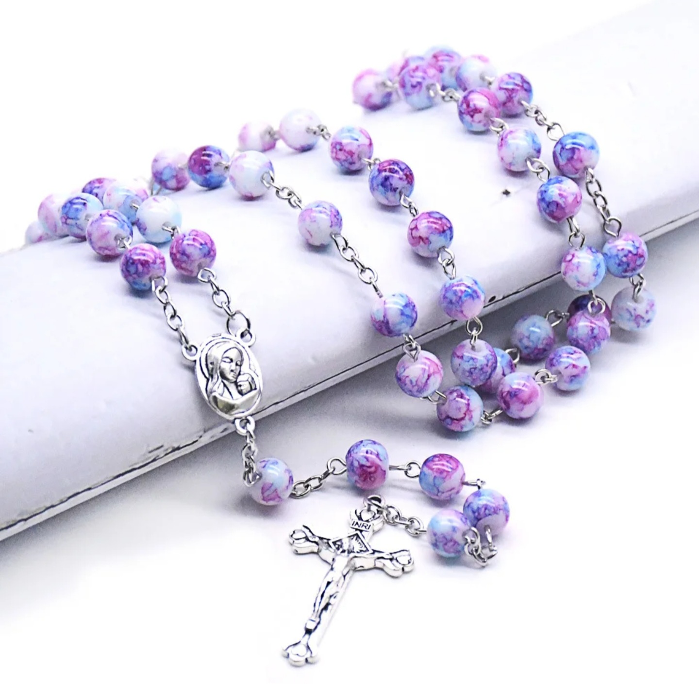 Glass Rosary Beads