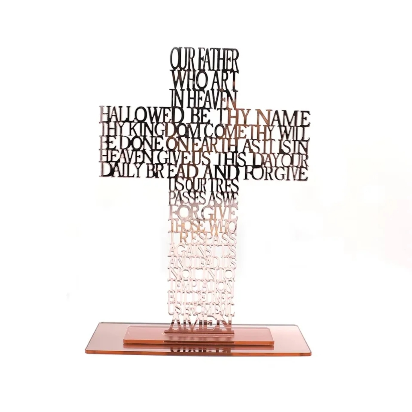 Lord's Prayer Cross