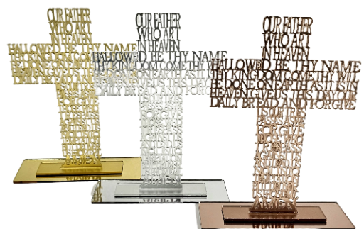 Lord's Prayer Cross