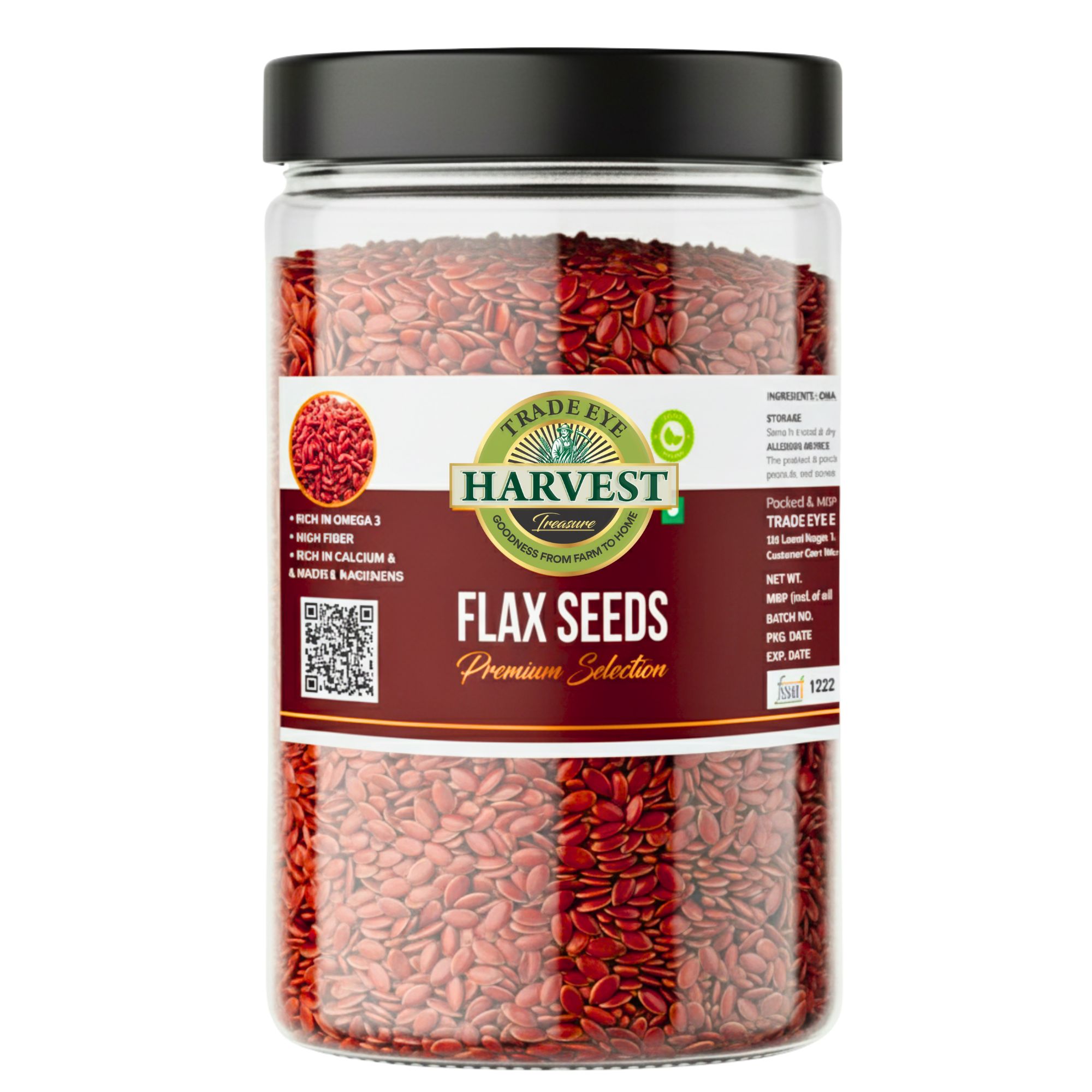 Harvest Treasure Premium Flax Seeds 700gm