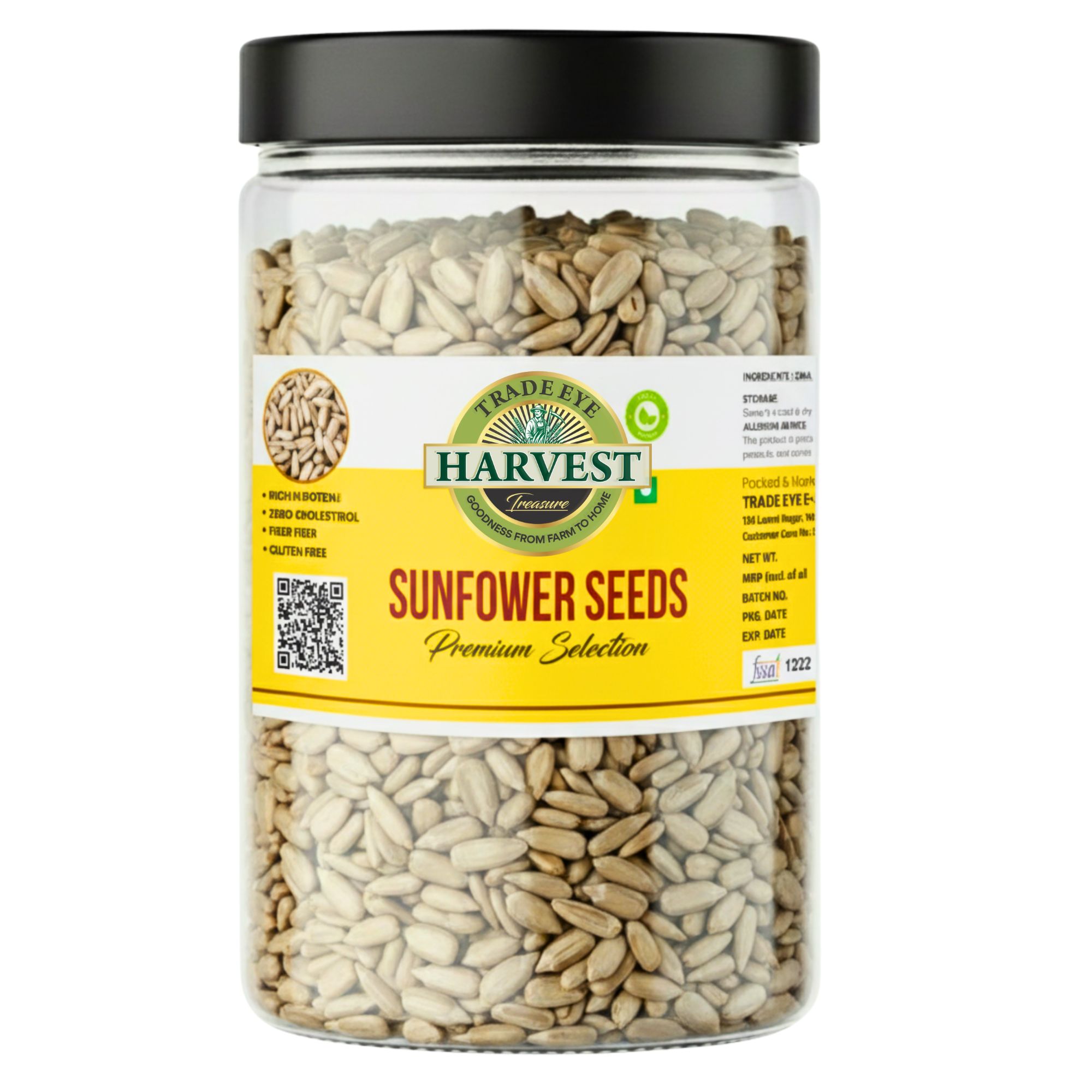 Harvest Treasure Premium Sunflower Seeds 450gm
