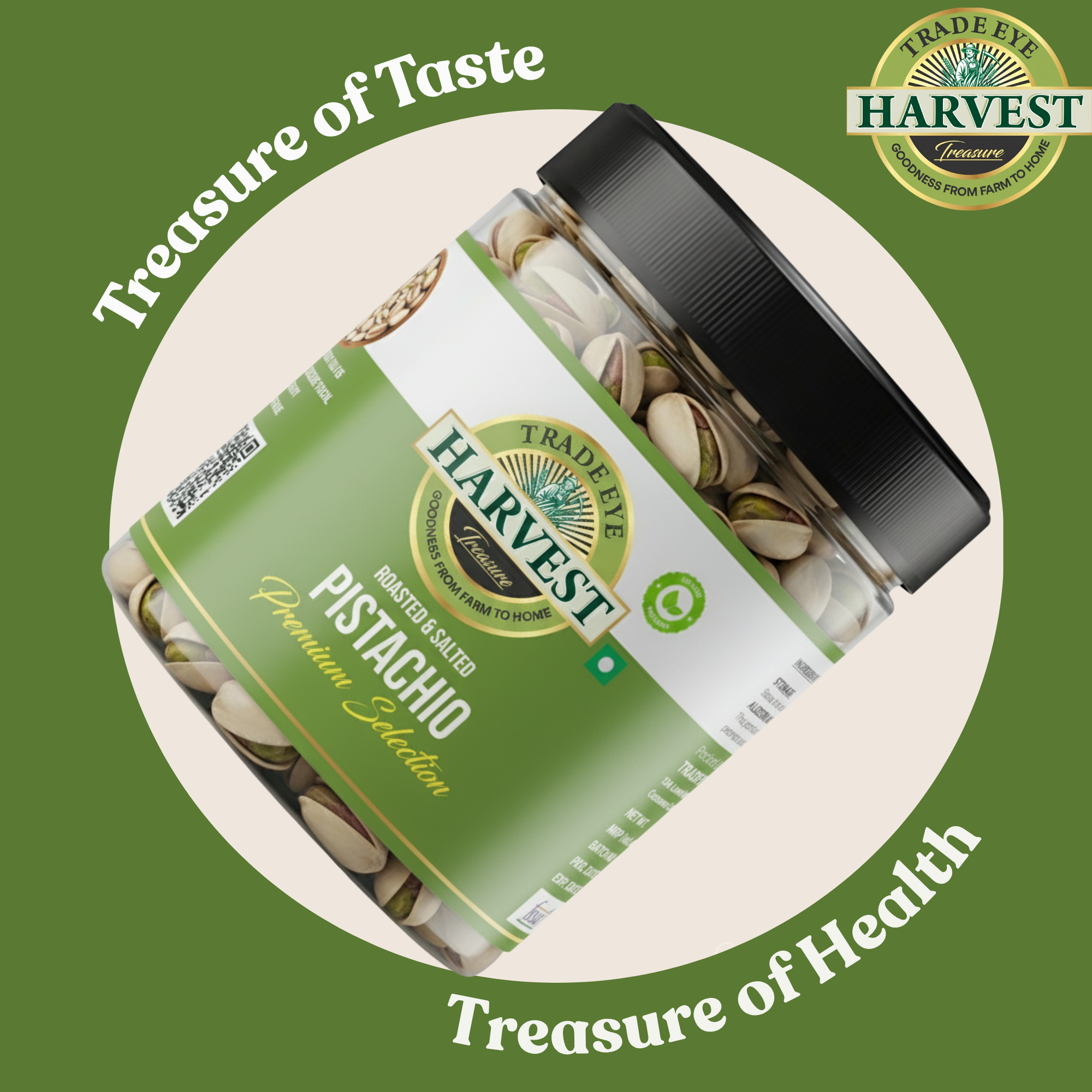 Harvest Treasure R&S Premium Pistachios 450gm