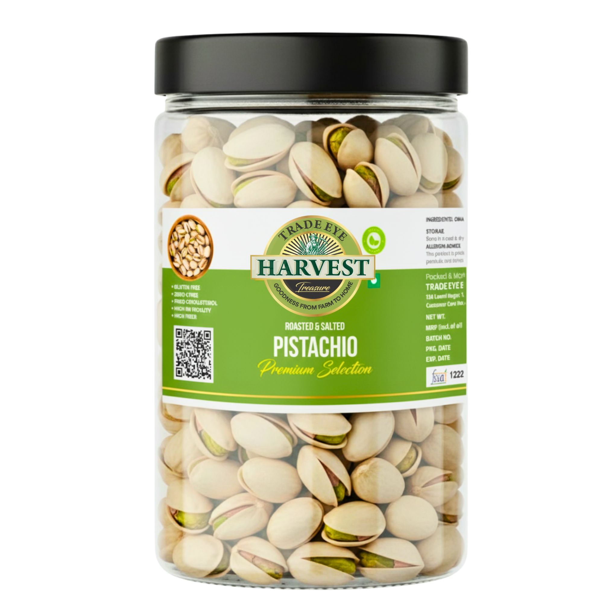 Harvest Treasure R&S Premium Pistachios 450gm