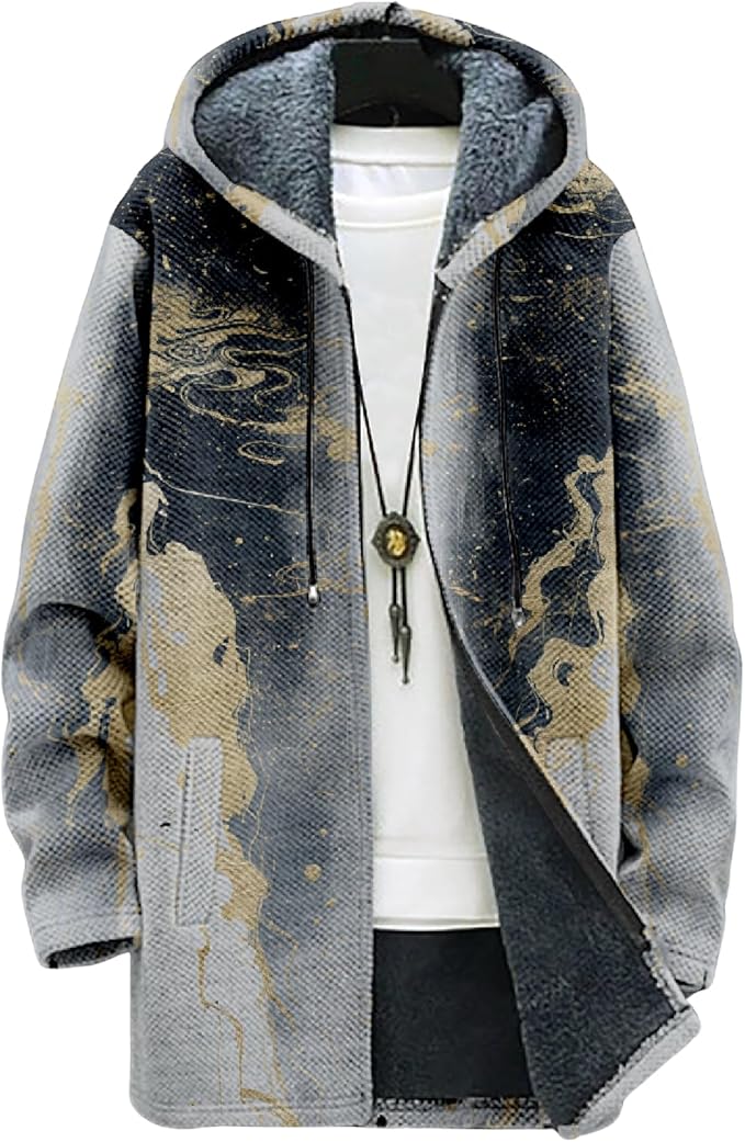 Vintage Hooded Winter Coat