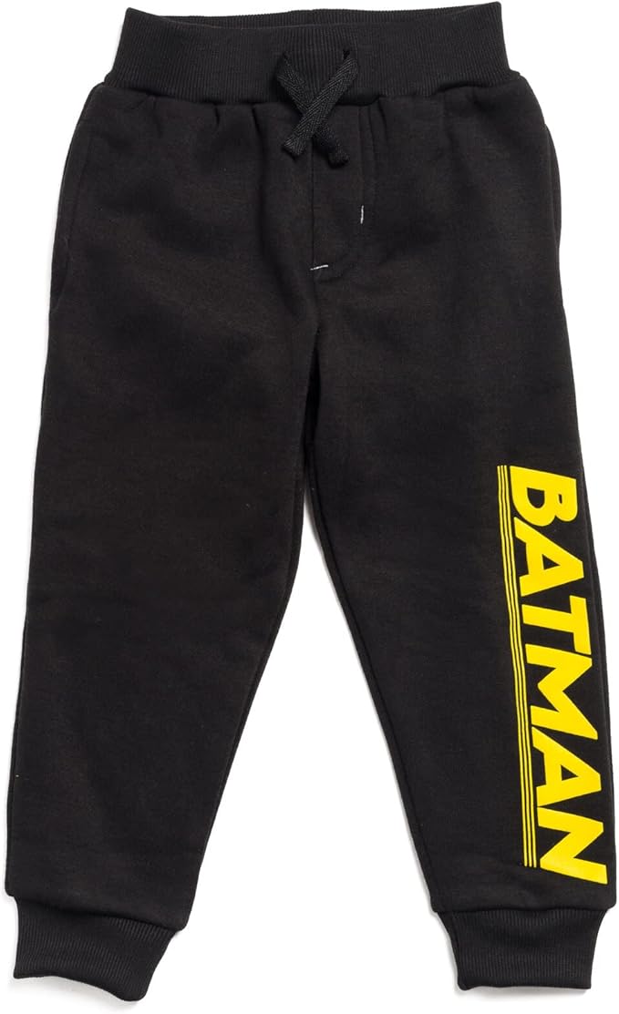 DC Comics Justice League Superman Batman Fleece Pullover Hoodie and Pants Outfit Set Toddler to Big Kid