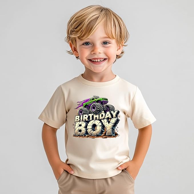 Birthday Boy Toddler T-Shirt, Happy Birthday Dude Shirt