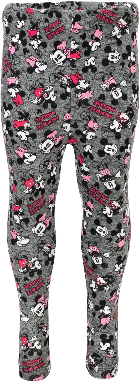 Disney Minnie Mouse Fleece Pullover Crossover Hoodie and Leggings Outfit Set Infant to Big Kid Sizes (12 Months - 14-16)