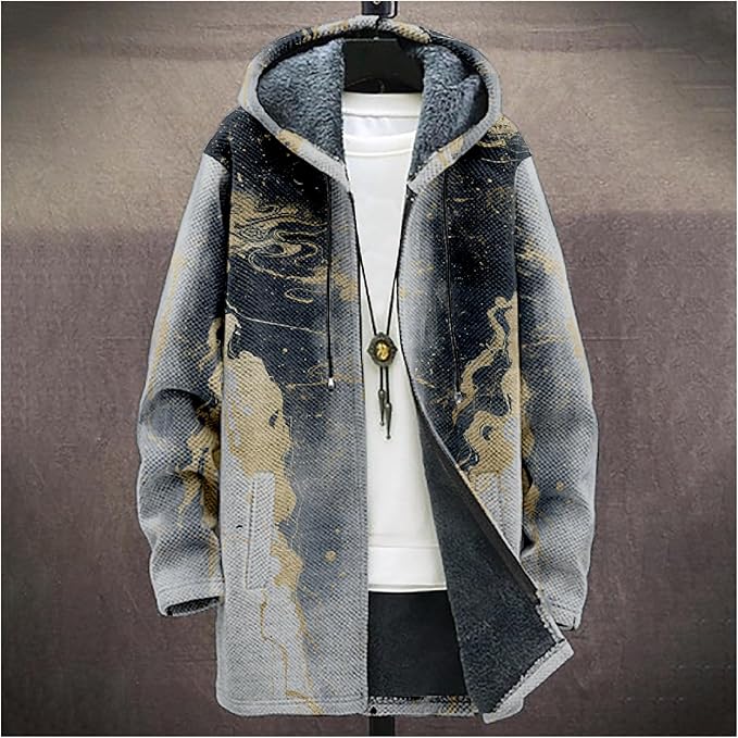 Vintage Hooded Winter Coat