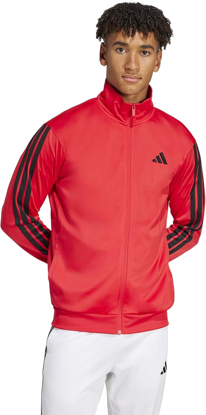 adidas Men's 3-Stripes Tricot Track Top
