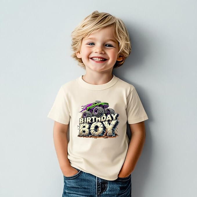 Birthday Boy Toddler T-Shirt, Happy Birthday Dude Shirt