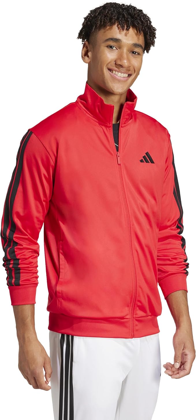 adidas Men's 3-Stripes Tricot Track Top
