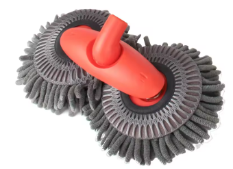 Balai microfibre télescopique spécial lavage voiture