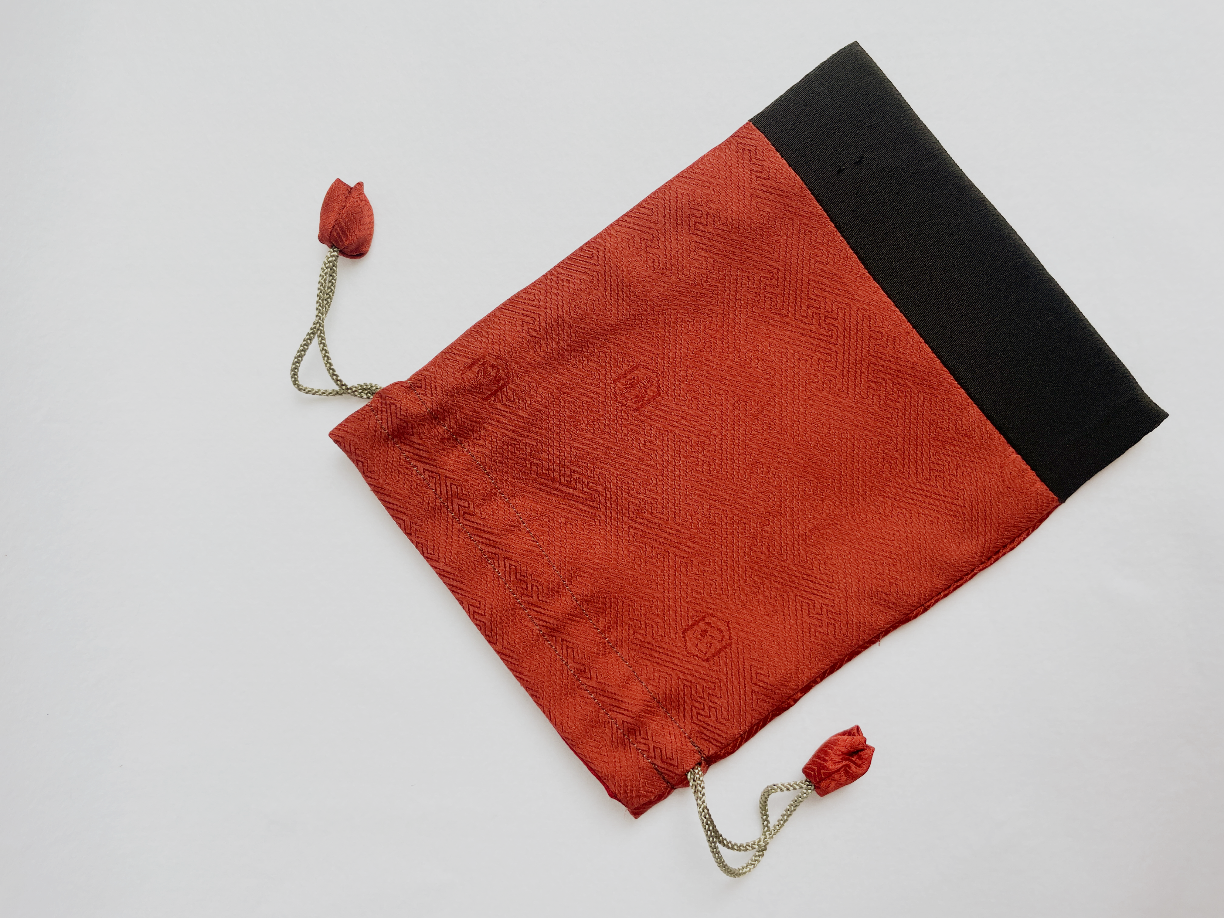 Camellia - Japanese Kimono Drawstring Pouch