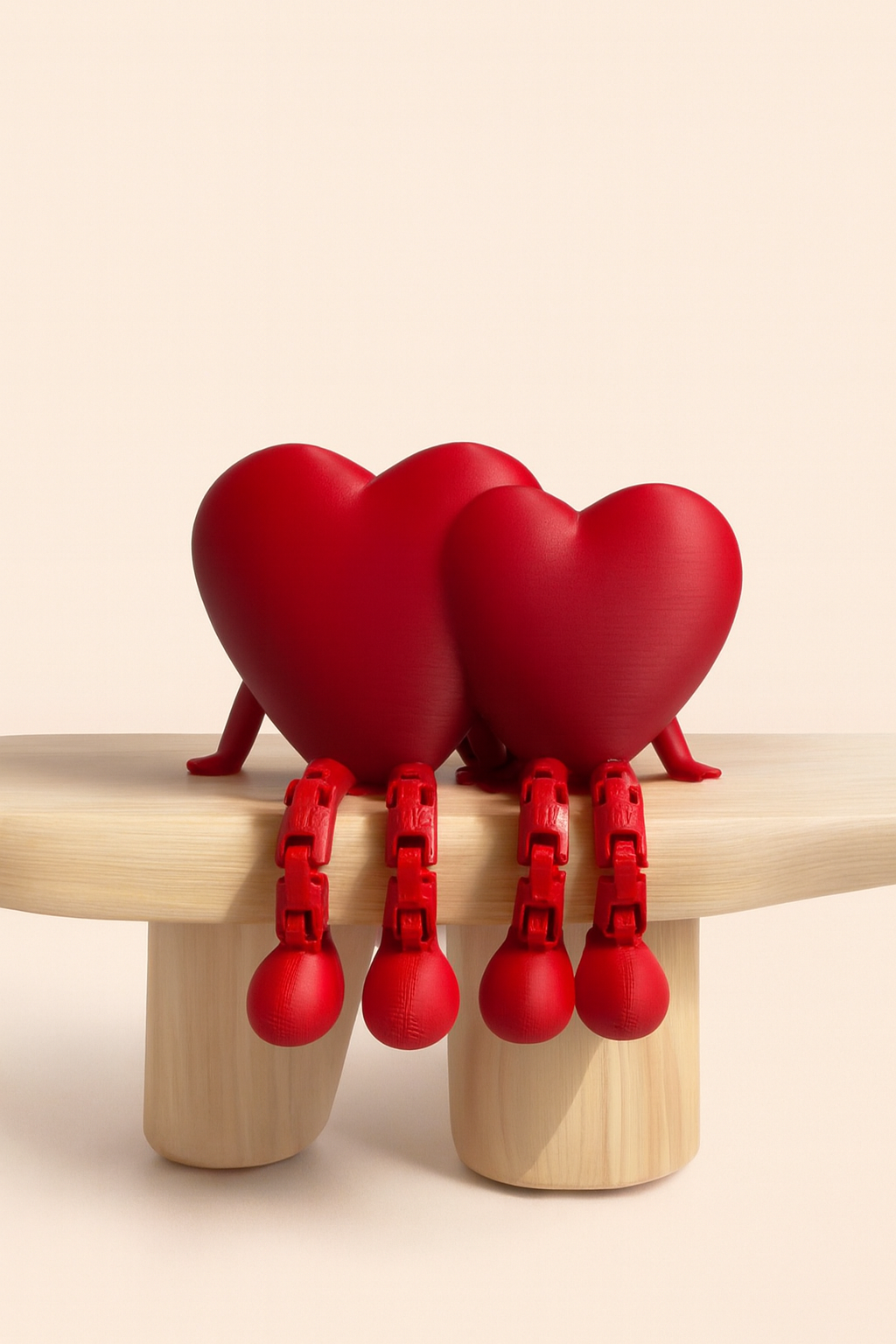 Linked Heart Figurines VL-10