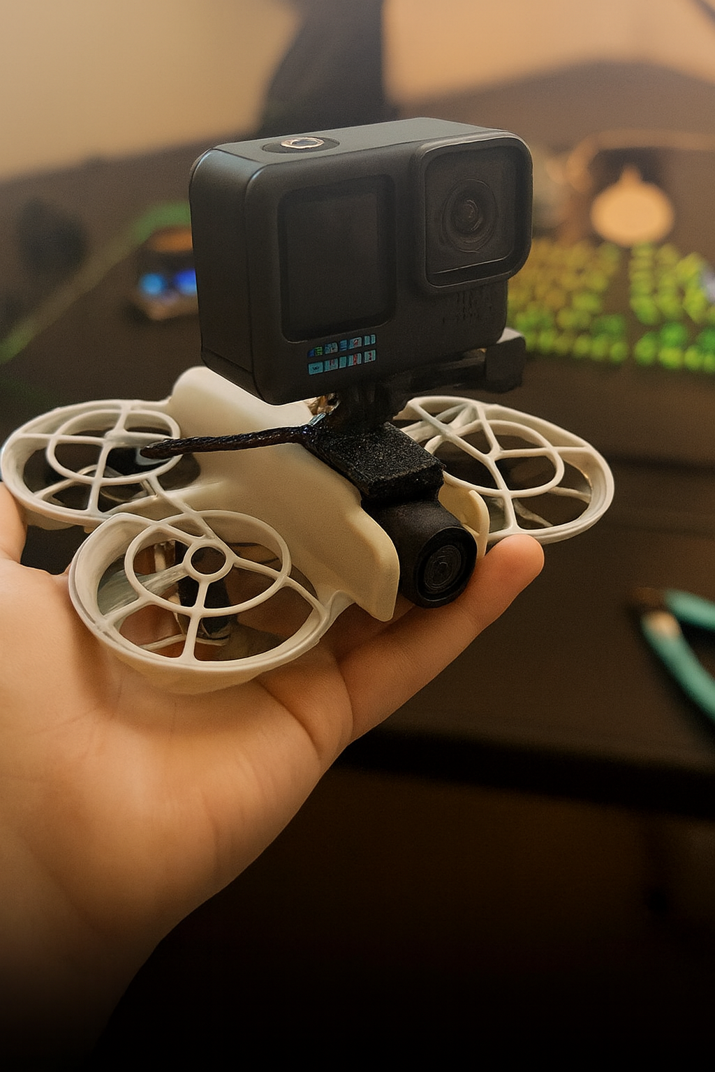  Action Camera Mount for DJI mini drone G2AC1