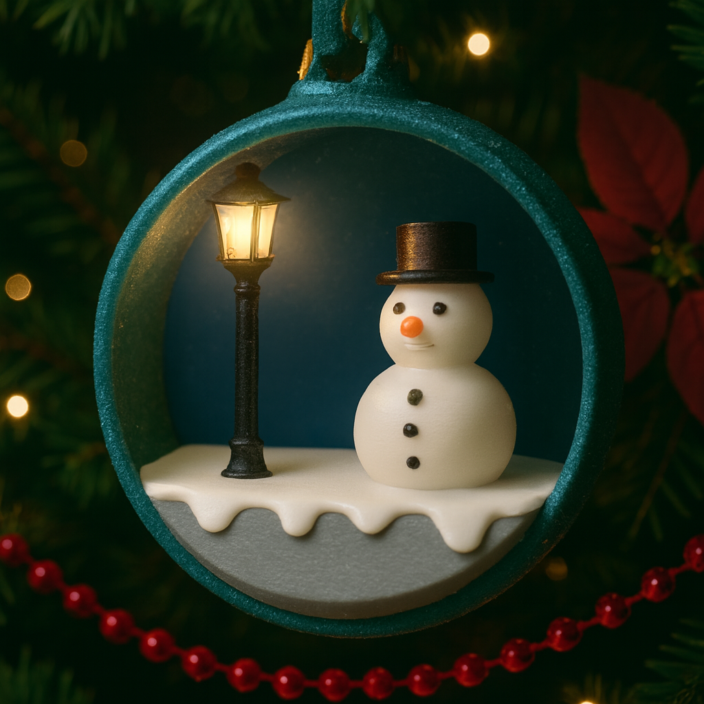 Snowman Christmas Ornament