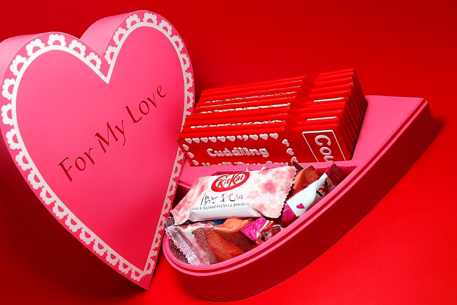 Heart-Shaped Chocolate Gift Box VL-08