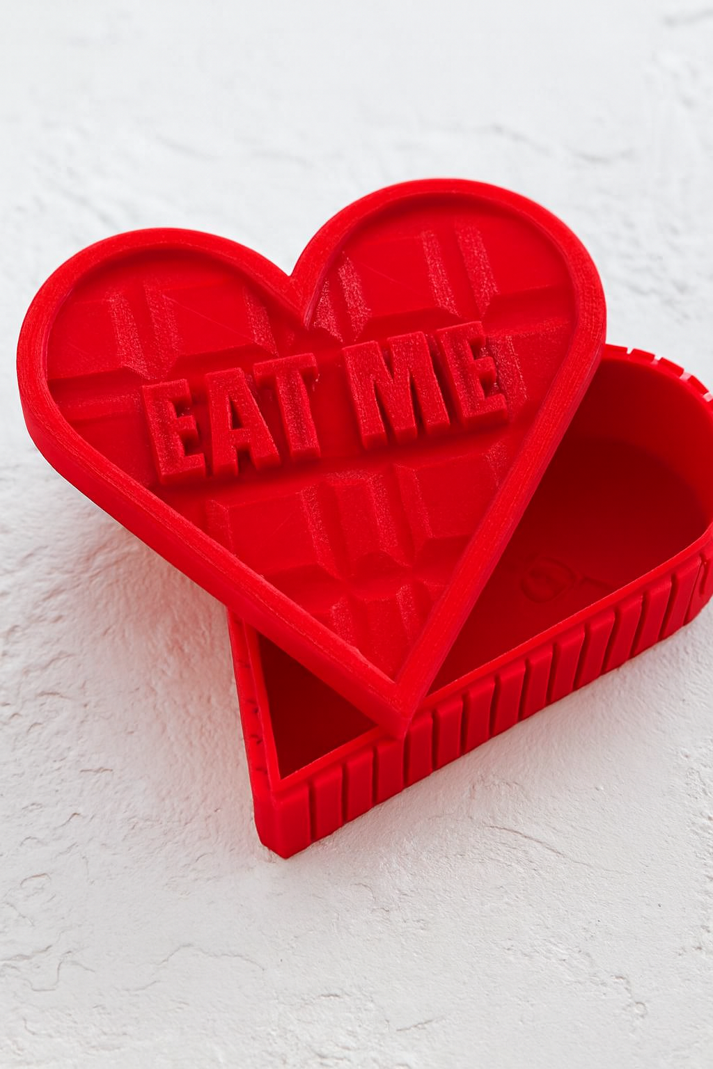 Heart Shaped 'Eat Me' Candy Box