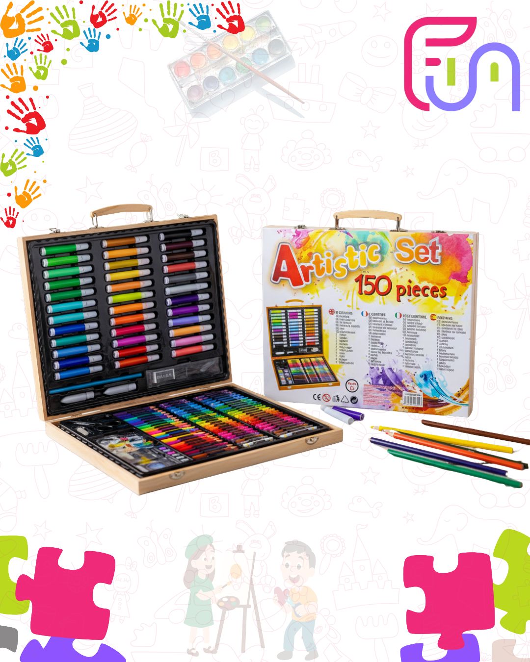 Artistic Set – 150 PCS