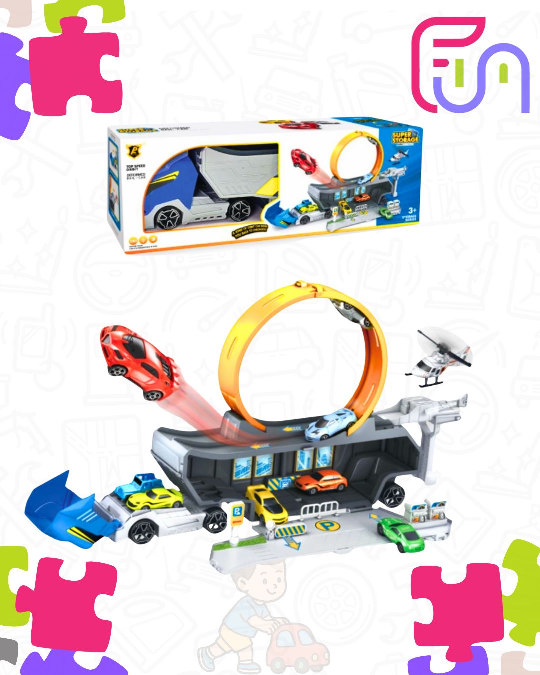 Car Racing & Stunt Track