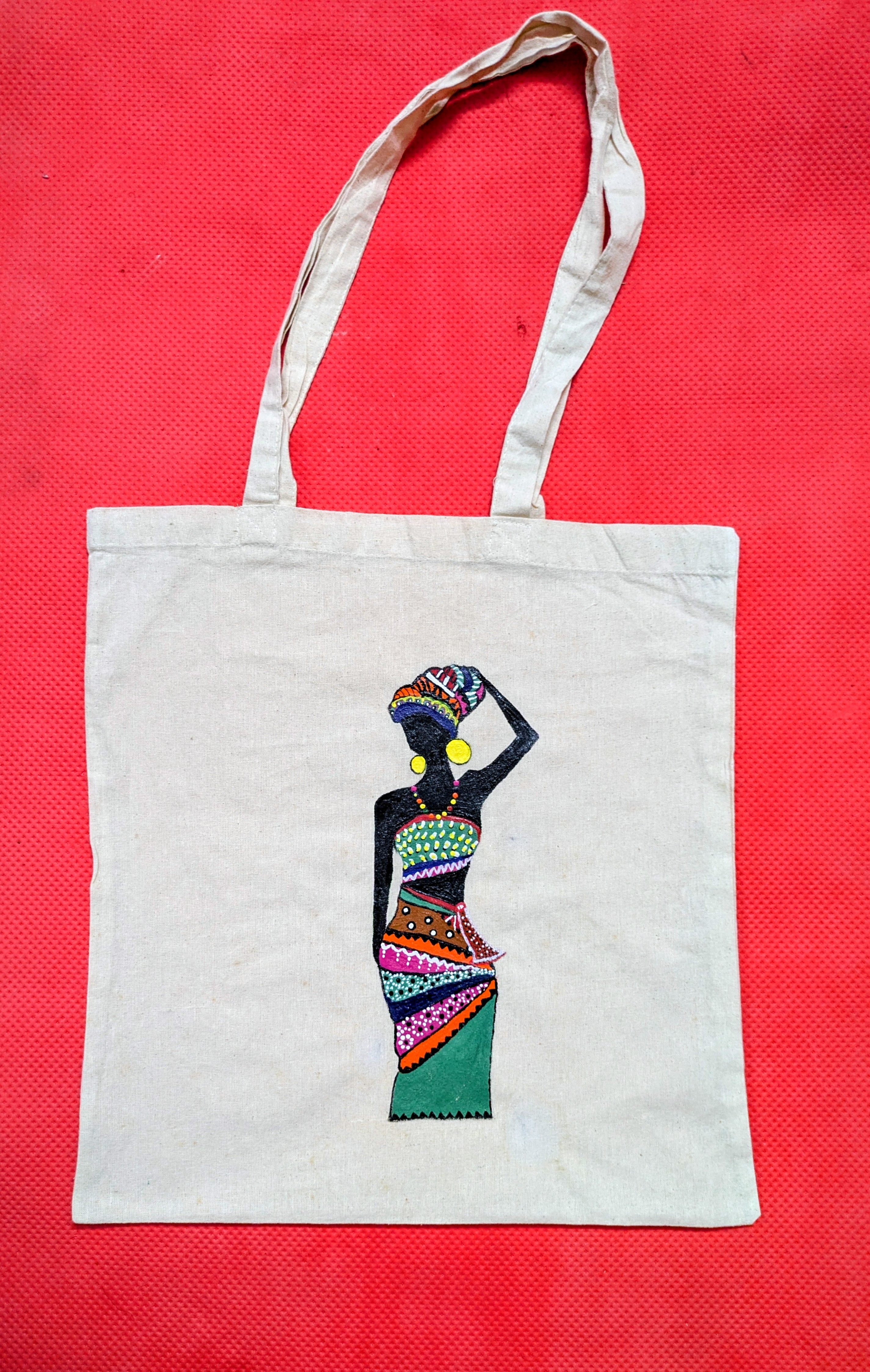 Artful Woman Tote Bag