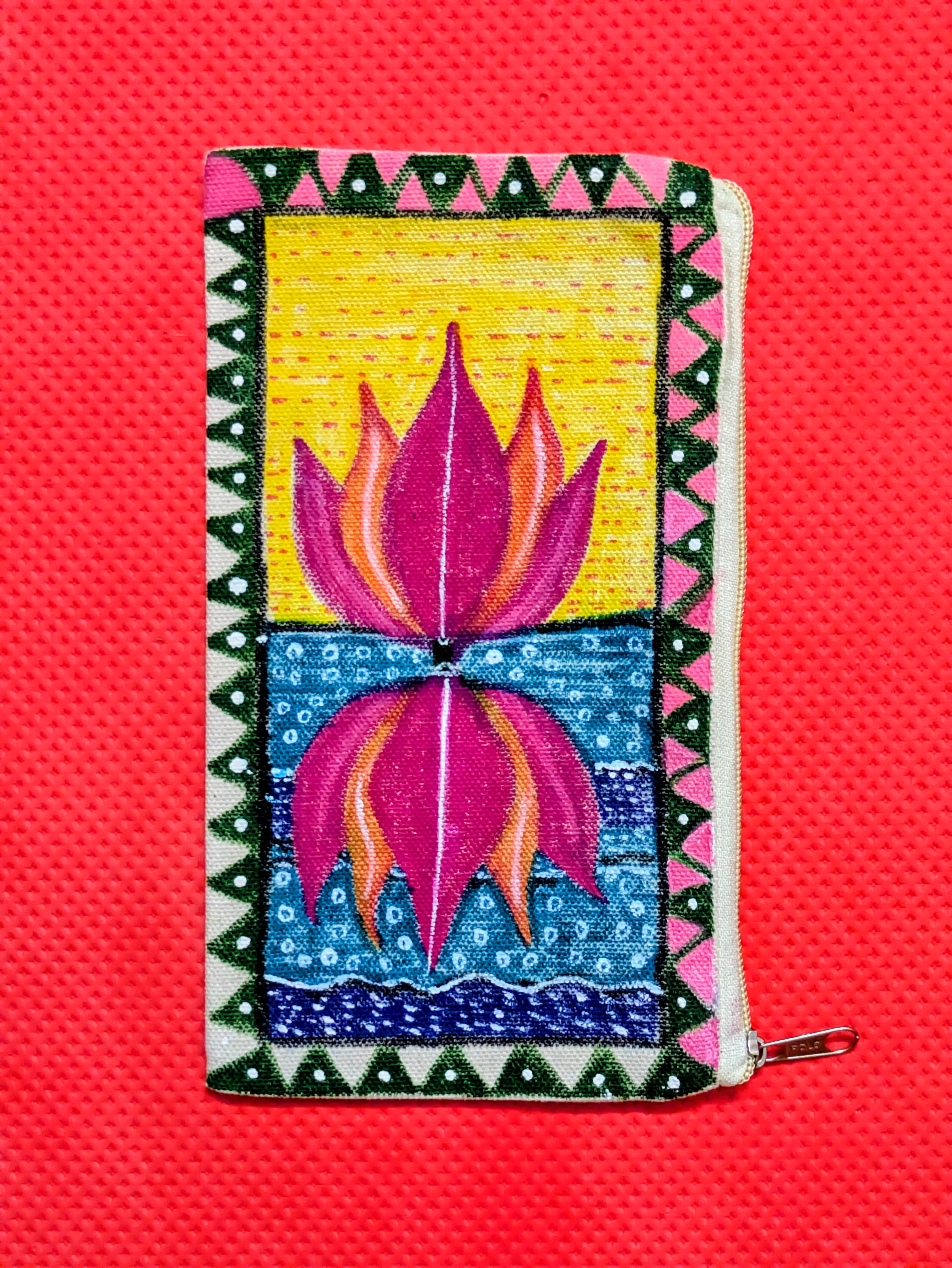 Vibrant Art Travel Pouch