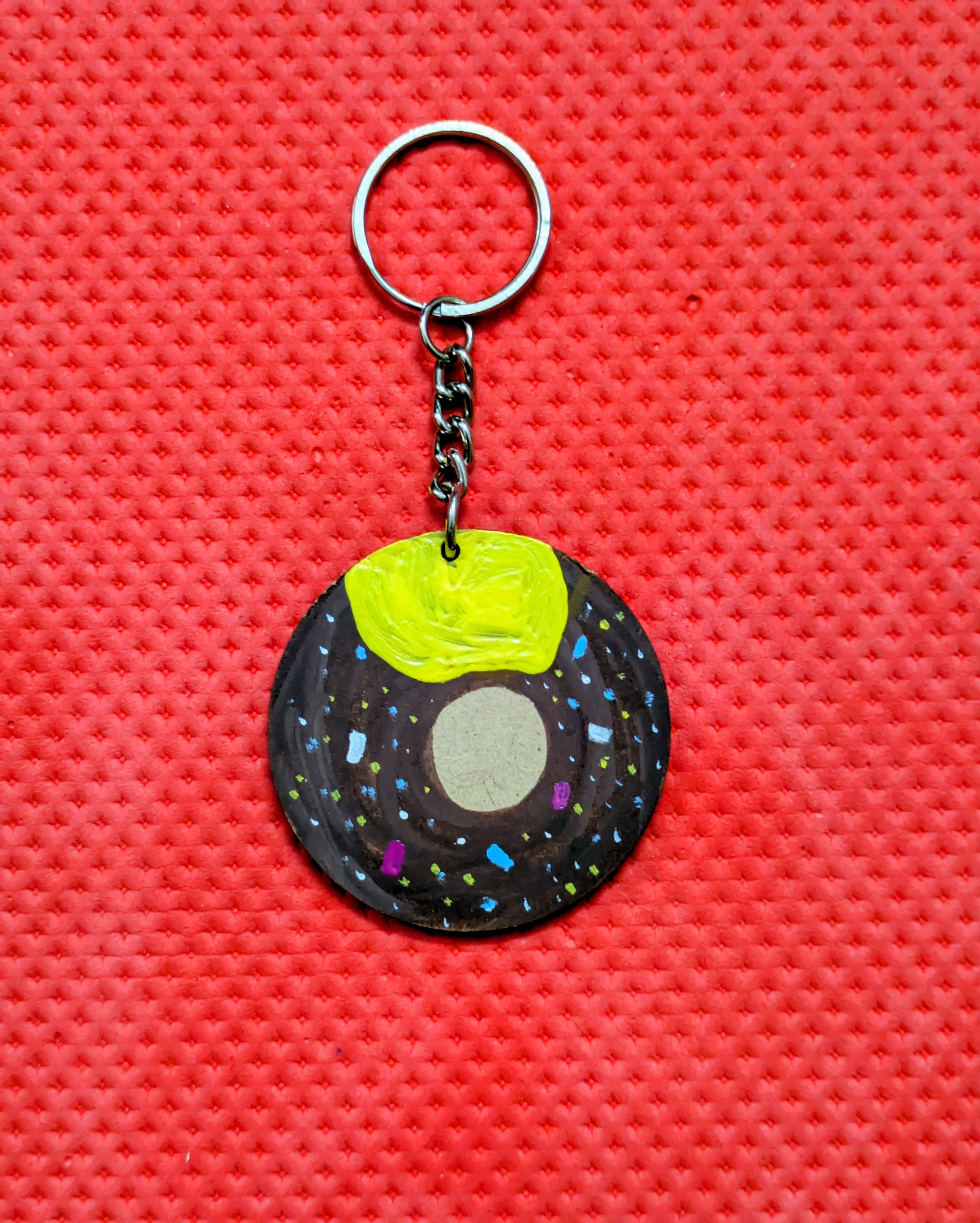 Donut Keychain