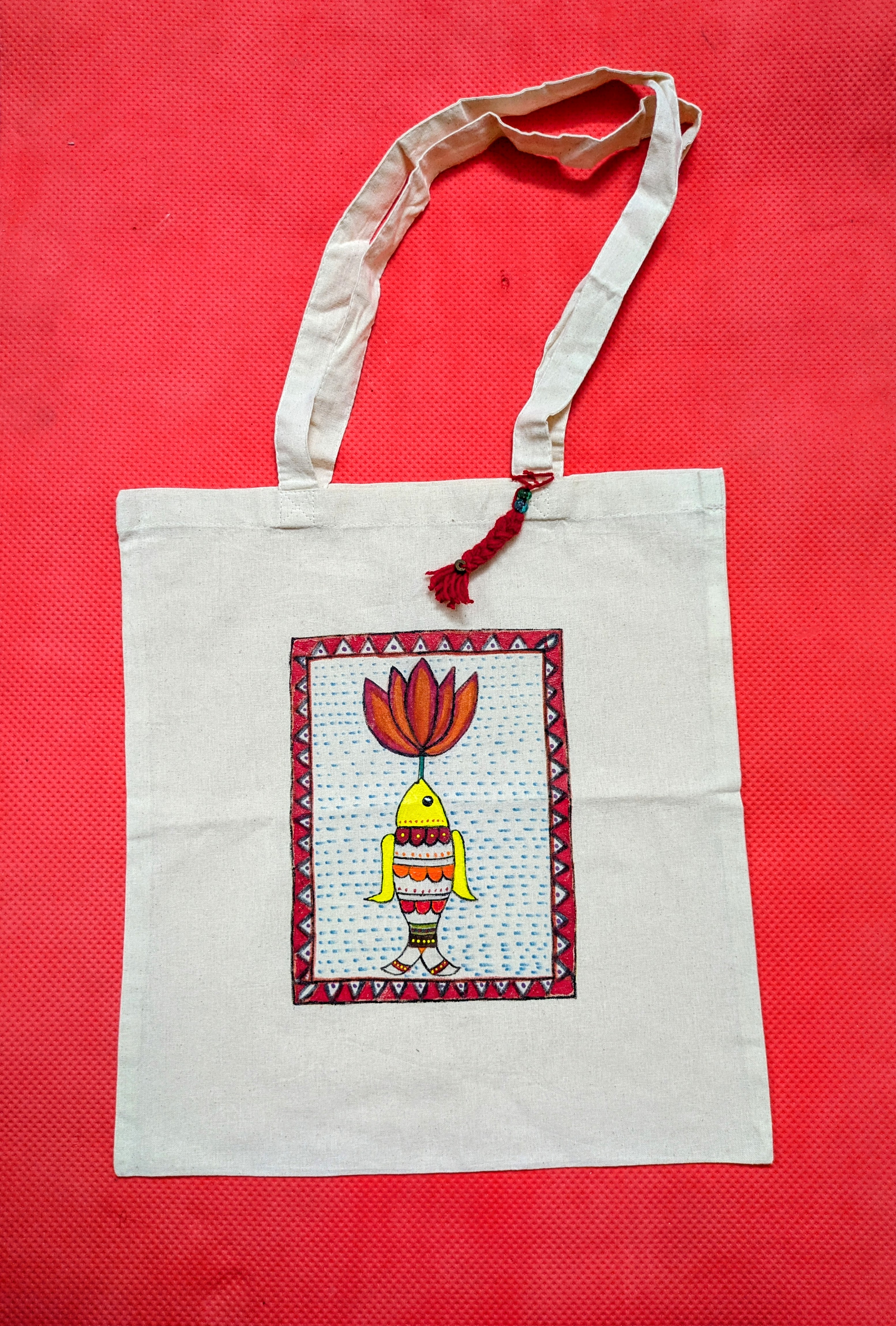 Bloom & Swim Canvas Tote