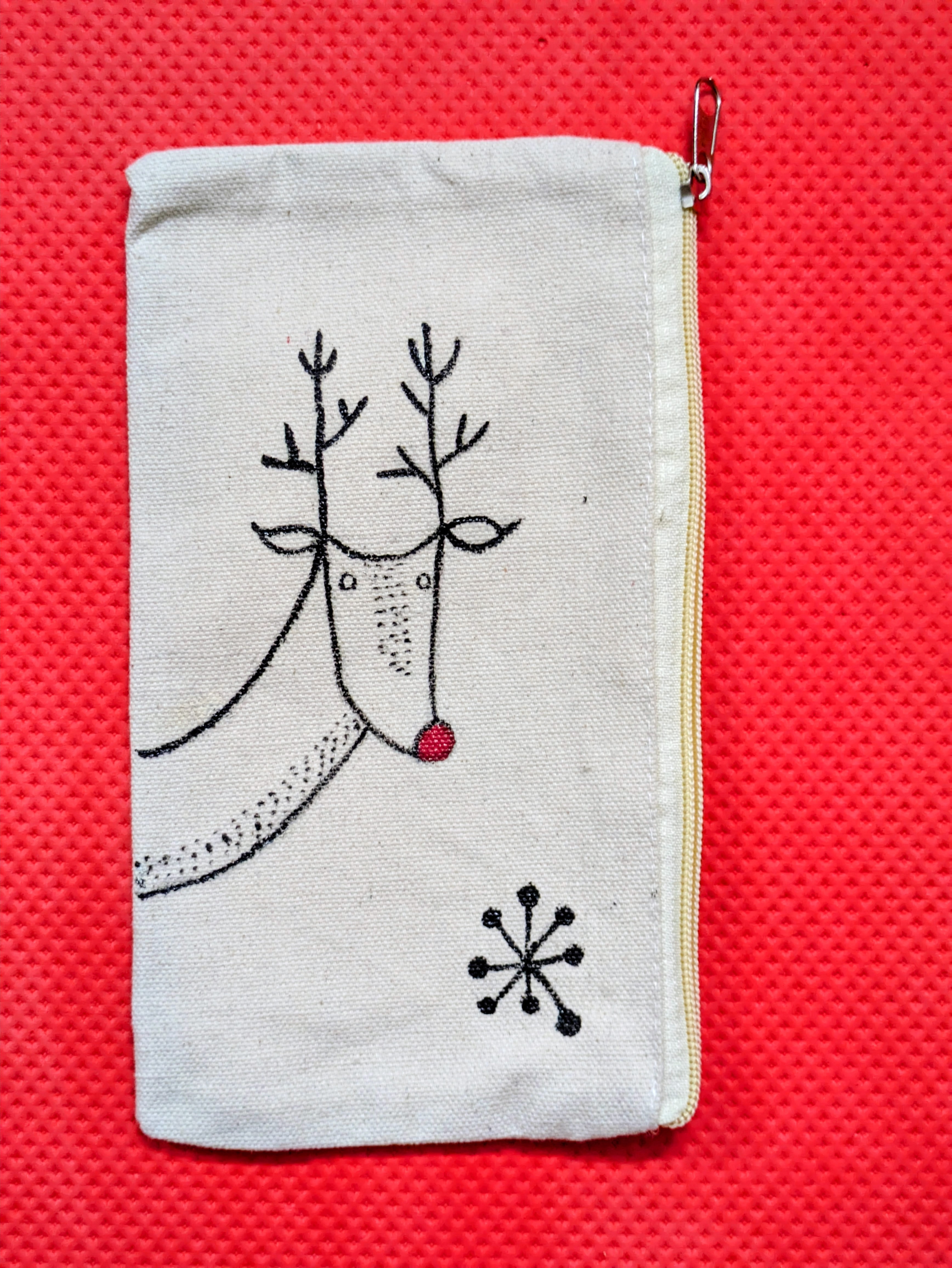 Snowflake Sketch Pouch