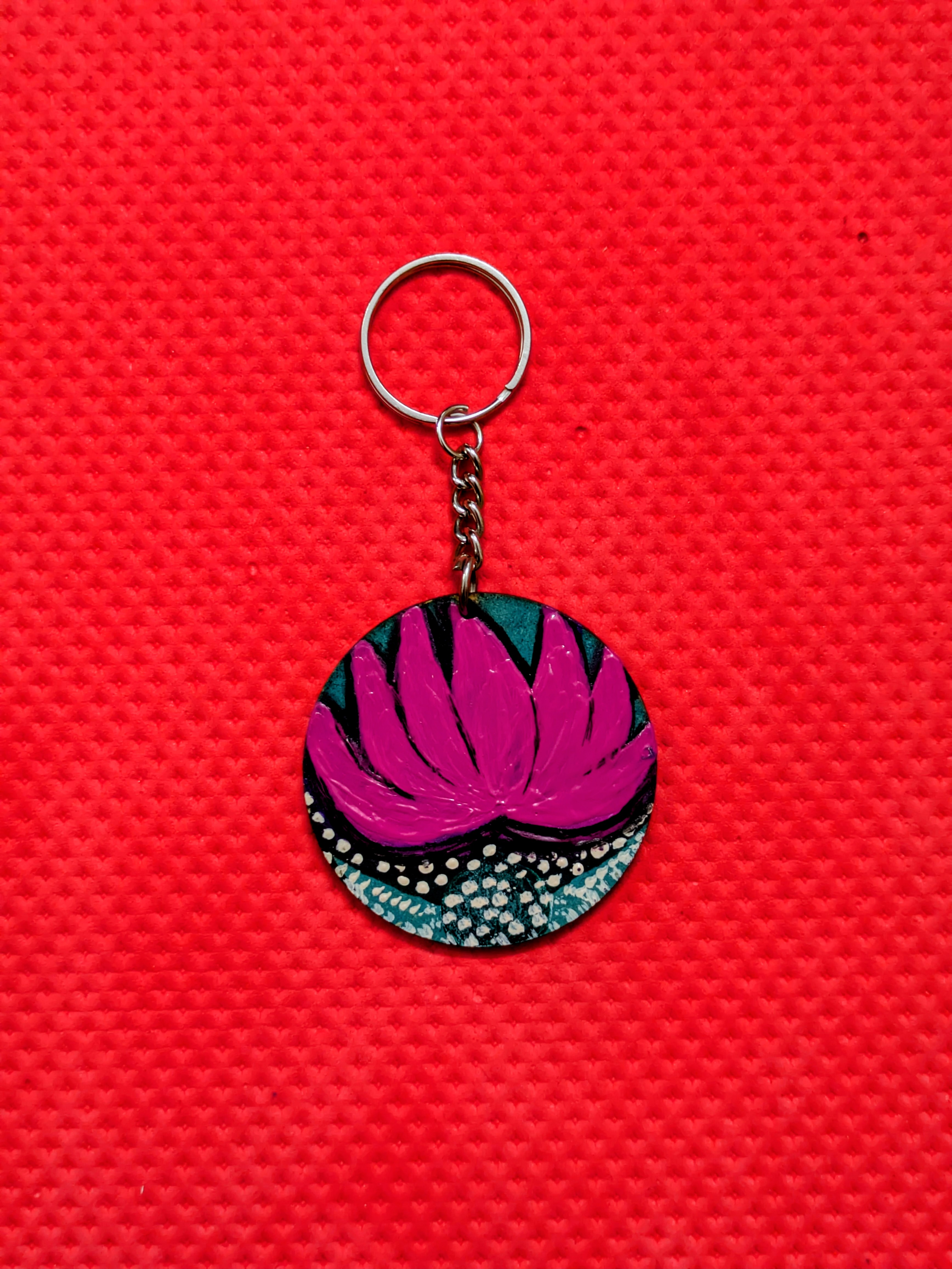 Lotus Spark Keychain